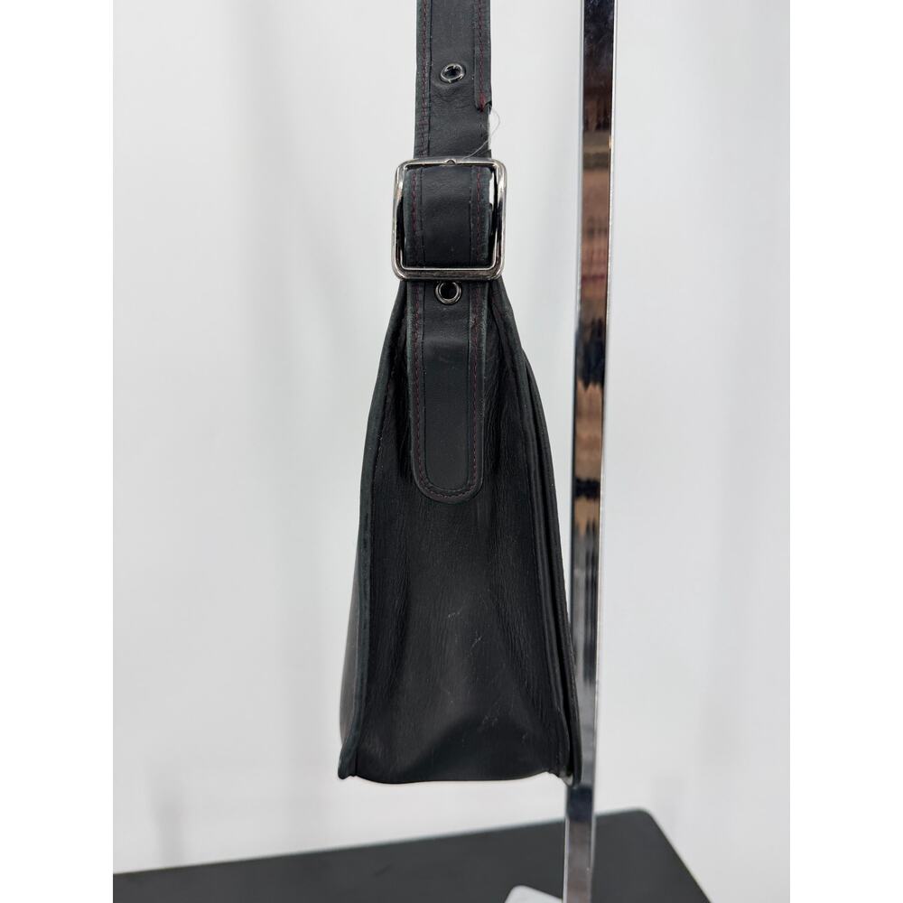 Coach 75th Anniversary Saddle Crossbody Bag Black Leather Limited Edition Flap - Picture 4 of 16